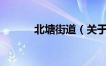 北塘街道（关于北塘街道简介）