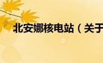 北安娜核电站（关于北安娜核电站简介）