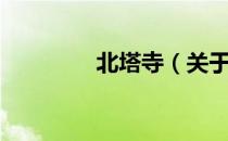 北塔寺（关于北塔寺简介）