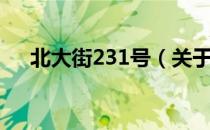 北大街231号（关于北大街231号简介）