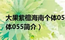 大果紫檀海南个体055（关于大果紫檀海南个体055简介）