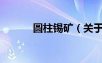 圆柱锡矿（关于圆柱锡矿简介）