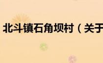 北斗镇石角坝村（关于北斗镇石角坝村简介）