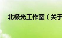 北极光工作室（关于北极光工作室简介）
