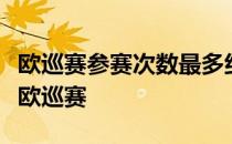 欧巡赛参赛次数最多纪录保持者西蒙尼斯重返欧巡赛