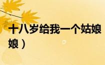 十八岁给我一个姑娘（关于十八岁给我一个姑娘）