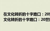 在文化转折的十字路口：20世纪初的中国文化选择（关于在文化转折的十字路口：20世纪初的中国文化选择）