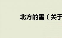 北方的雪（关于北方的雪简介）