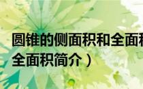 圆锥的侧面积和全面积（关于圆锥的侧面积和全面积简介）