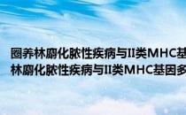 圈养林麝化脓性疾病与II类MHC基因多态性之间的关系研究（关于圈养林麝化脓性疾病与II类MHC基因多态性之间的关系研究简介）