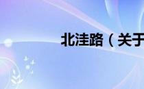 北洼路（关于北洼路简介）