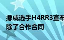 挪威选手H4RR3宣布自己已经和Dignitas解除了合作合同