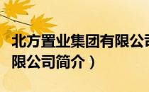 北方置业集团有限公司（关于北方置业集团有限公司简介）