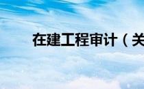 在建工程审计（关于在建工程审计）