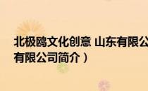 北极鸥文化创意 山东有限公司（关于北极鸥文化创意 山东有限公司简介）