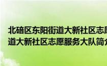 北碚区东阳街道大新社区志愿服务大队（关于北碚区东阳街道大新社区志愿服务大队简介）