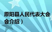 原阳县人民代表大会（关于原阳县人民代表大会介绍）