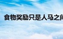 食物奖励只是人马之间一个快乐的小小奖赏