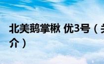 北美鹅掌楸 优3号（关于北美鹅掌楸 优3号简介）