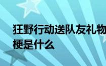 狂野行动送队友礼物——狂野行动送快递的梗是什么 