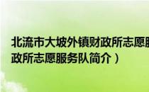 北流市大坡外镇财政所志愿服务队（关于北流市大坡外镇财政所志愿服务队简介）