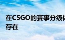 在CSGO的赛事分级体系中Major是独一档的存在