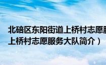 北碚区东阳街道上桥村志愿服务大队（关于北碚区东阳街道上桥村志愿服务大队简介）