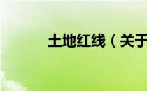 土地红线（关于土地红线简介）