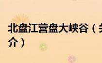 北盘江营盘大峡谷（关于北盘江营盘大峡谷简介）