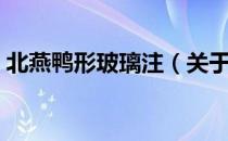 北燕鸭形玻璃注（关于北燕鸭形玻璃注简介）