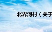 北界河村（关于北界河村简介）