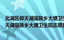 北湖区仰天湖瑶族乡大塘卫生院志愿服务队（关于北湖区仰天湖瑶族乡大塘卫生院志愿服务队简介）