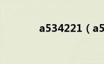 a534221（a53xi245sd sl）