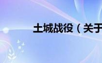 土城战役（关于土城战役简介）