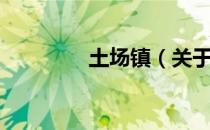 土场镇（关于土场镇简介）