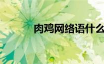 肉鸡网络语什么意思（肉鸡网）