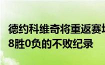 德约科维奇将重返赛场以延续他在2020赛季18胜0负的不败纪录