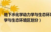 地下水化学动力学与生态环境区划分（关于地下水化学动力学与生态环境区划分）