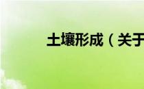 土壤形成（关于土壤形成简介）