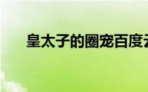 皇太子的圈宠百度云（皇太子的圈宠）