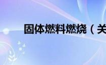 固体燃料燃烧（关于固体燃料燃烧）