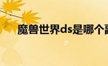 魔兽世界ds是哪个副本（魔兽世界ds）