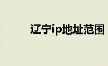 辽宁ip地址范围（辽宁活跃ip段）
