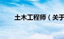 土木工程师（关于土木工程师简介）