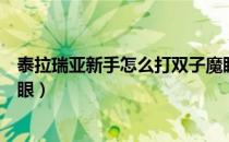 泰拉瑞亚新手怎么打双子魔眼（泰拉瑞亚怎么无伤打双子魔眼）