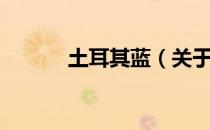 土耳其蓝（关于土耳其蓝简介）