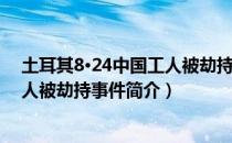 土耳其8·24中国工人被劫持事件（关于土耳其8·24中国工人被劫持事件简介）