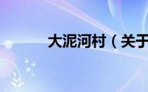 大泥河村（关于大泥河村简介）