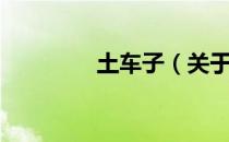 土车子（关于土车子简介）
