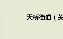 天桥街道（关于天桥街道）